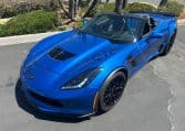 2016 Blue Corvette Z06 Convertible 7821