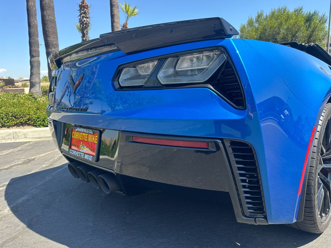 2016 Blue Corvette Z06 Convertible 7836