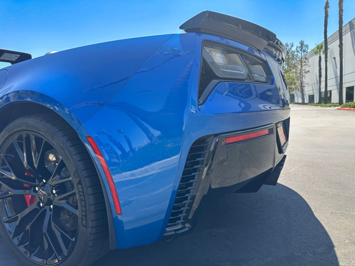 2016 Blue Corvette Z06 Convertible 7837