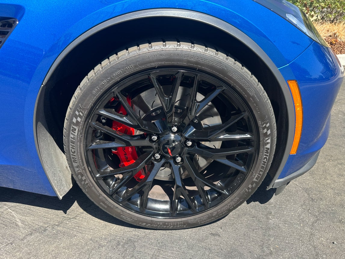 2016 Blue Corvette Z06 Convertible 7839