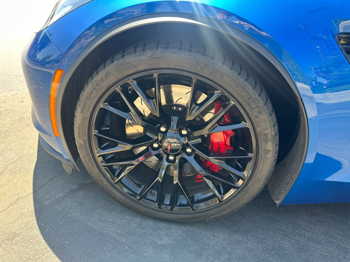 2016 Blue Corvette Z06 Convertible 7842