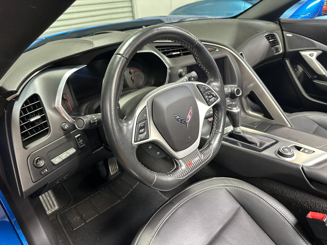 2016 Blue Corvette Z06 Convertible 7848