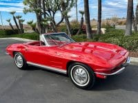 1964 Red Corvette Convertible 8762