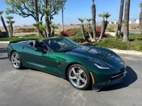2014 Lime Rock Green Premier Edition Corvette Convertible 8355
