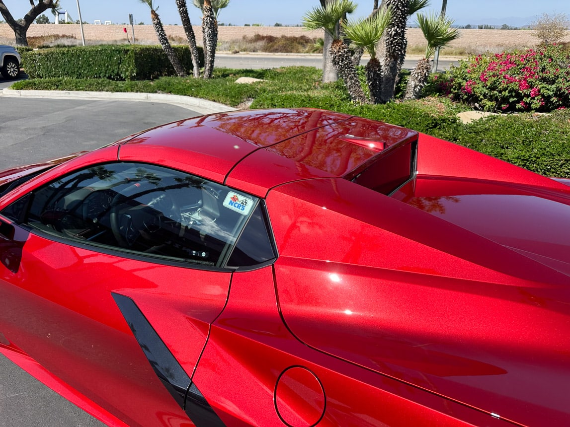 2023 Red C8 Corvette Convertible 8468