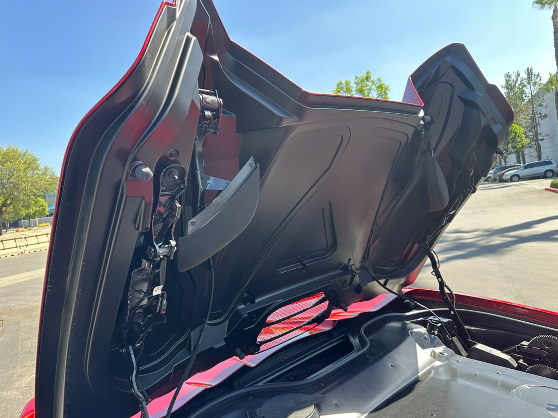 2023 Red C8 Corvette Convertible 8471