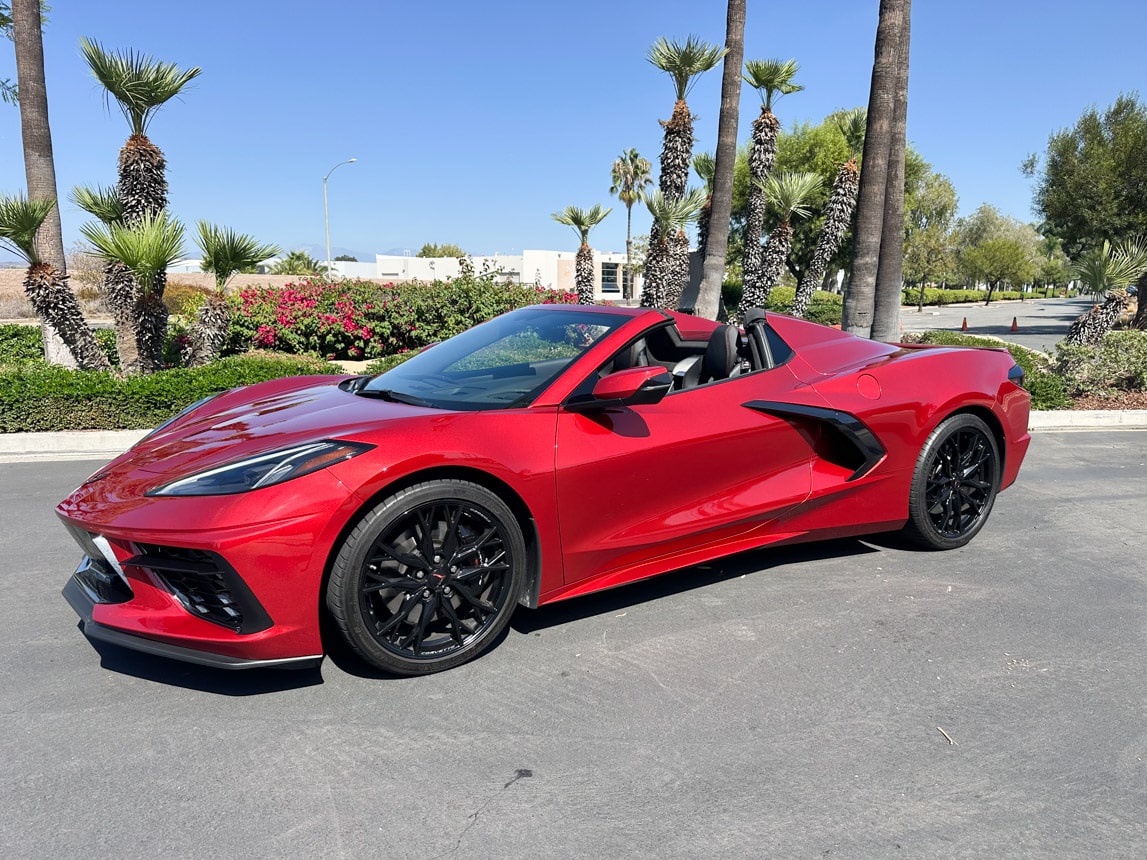 2023 Red C8 Corvette Convertible 8472