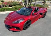 2023 Red C8 Corvette Convertible 8475
