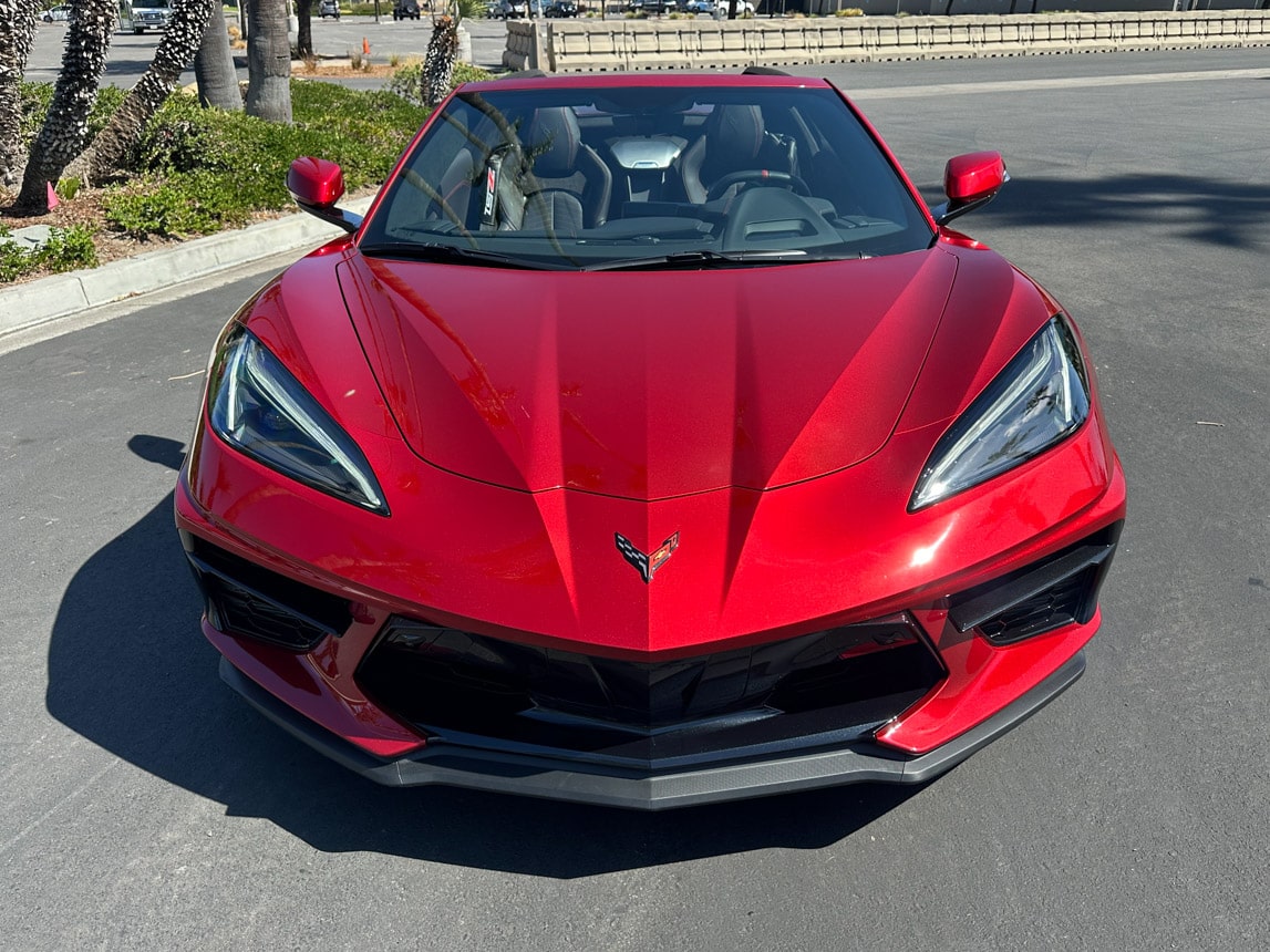 2023 Red C8 Corvette Convertible 8478