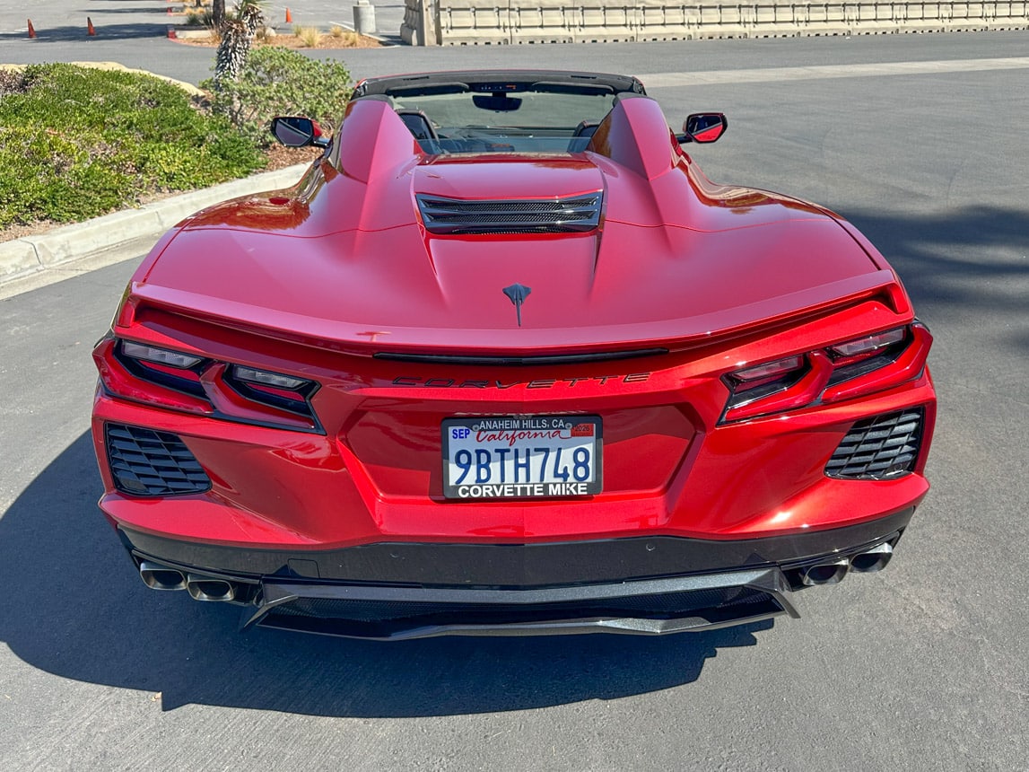 2023 Red C8 Corvette Convertible 8483