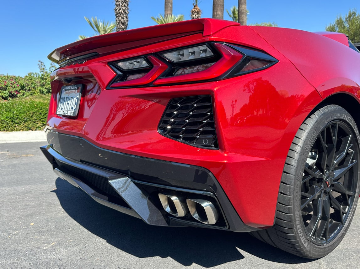 2023 Red C8 Corvette Convertible 8484