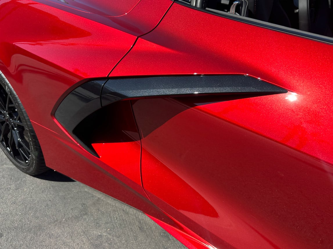 2023 Red C8 Corvette Convertible 8485