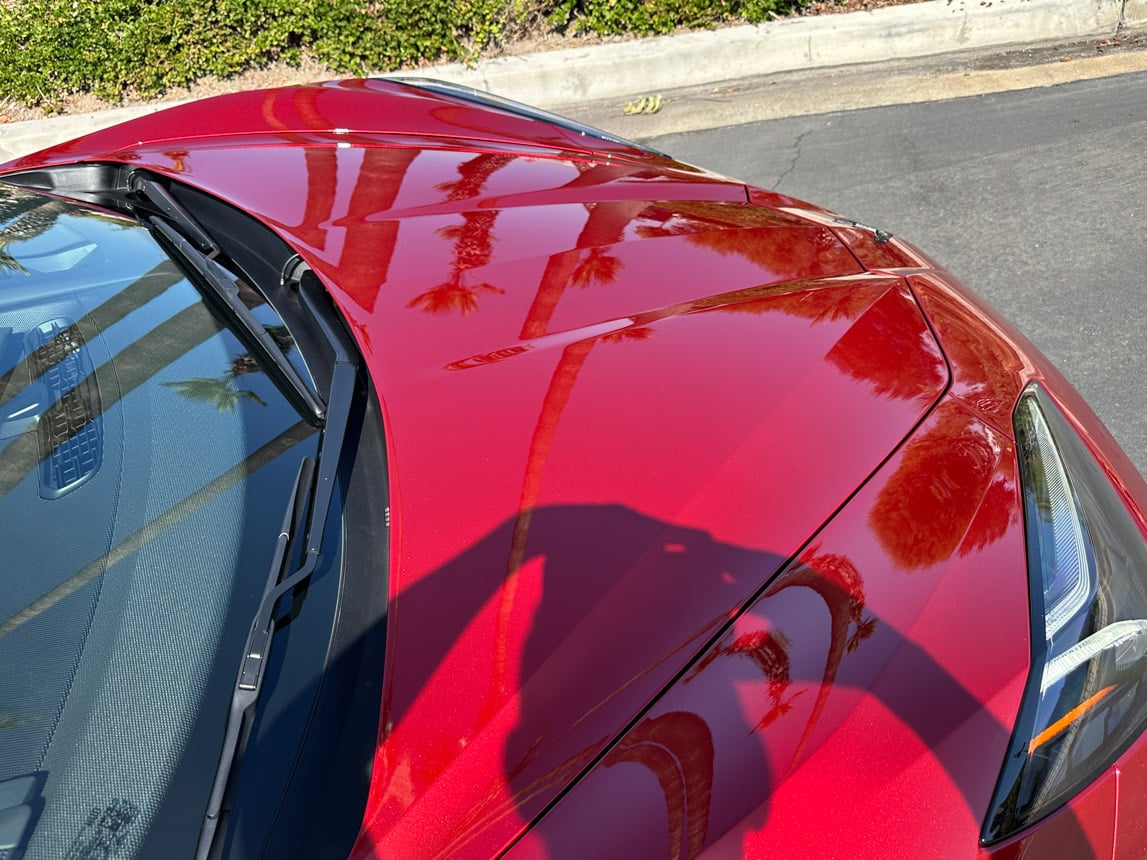 2023 Red C8 Corvette Convertible 8486