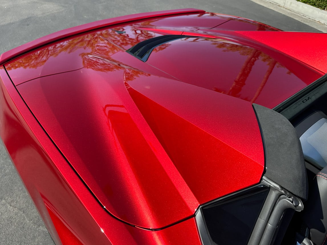 2023 Red C8 Corvette Convertible 8487