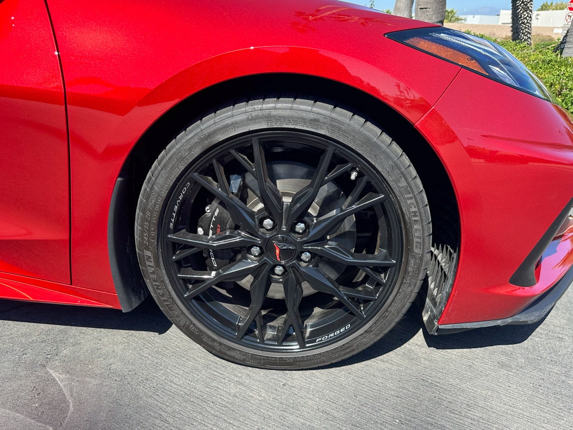 2023 Red C8 Corvette Convertible 8488